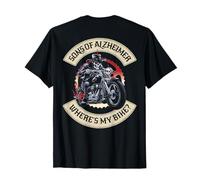 Figli di Alzheimer Dov'è la mia bici Grumpy Old Biker (indietro) Maglietta