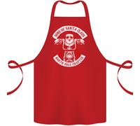 Figli Di Babbo Biker Moto Natale Cotone Grembiule 100% Biologico