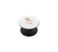 Figlia del re, rosa, donne, giovani e ragazze PopSockets PopGrip Adesivo