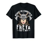 Figlia Freya Frigg Vikings Maglietta