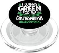 Figlia gastroparesi - Mi vesto di verde PopSockets PopGrip per MagSafe