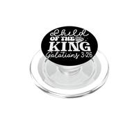 Figlio del Re Galati 3:26 Design con Corona Reale PopSockets PopGrip per MagSafe