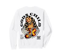 Figlio di Dio per Fede in Cristo - Versetto biblico - Gesù Indietro Felpa