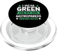 Figlio di gastroparesi - Mi vesto di verde PopSockets PopGrip per MagSafe