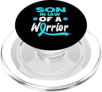 Figlio In Legge Di Un Guerriero Supporto Del Cancro Cervicale PopSockets PopGrip per MagSafe