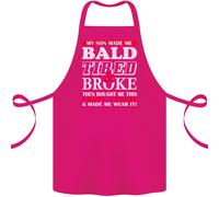 Figlio Made Me Bald Tired & Si È Rotto Papà Giorno Cotone Grembiule 100%