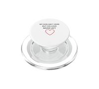 figlio non è qui, ma il suo amore non ha mai lasciato l"usura commemorativa PopSockets PopGrip per MagSafe