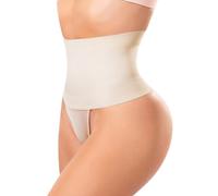 Figninget Guaina Contenitiva Donna Perizoma Modellante Pancia Piatta Vita Alta Mutande Contenitive Intimo Thong Shapewear Slip Dimagrante Invisibile Tanga