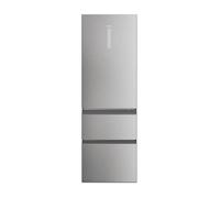Haier Frigorifero Combinato 3 Porte Capacit 360 Litri Classe energetica D Raffreddamento No Frost colore Argento - HTW5618DNMG 3D 60 Serie 5