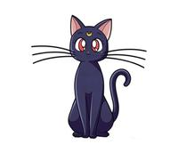 FiGPiN Classic: Sailor Moon - Luna (1304) (Edizione Limitata a 1000 Pezzi)