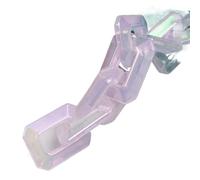 FIgpmwld Anelli di Collegamento in Acrilico 100 Pezzi Connettori rapidi Aperti Multicolori da 21x28 mm(Purple)