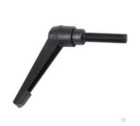 FIgpmwld Manopola della leva di bloccaggio regolabile in acciaio legato | M4/M5/M6/M8/M10/M12 (12-50 mm) for l'attrezzatura della macchina: regolazione della posizione e dell'altezza(M5x12mm)