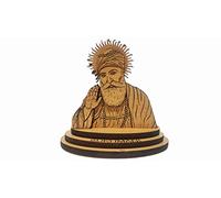 Figura 3D Sikh | GURU NANAK DEV JI | GURU GOBIND Singh JI | IK ONKAR | Khanda | Fine Punjabi Art DÉCOR Guru Nanak