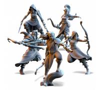 Figura 3D Wargame Elfi Sylvani - Cacciatori Dell'Ombra