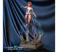 Figura 3D Wargame Il Quinto Elemento (LEELOO) Figurina Stampata In 3D
