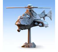 Figura 3D Wargame Regni Dei Nani - Macchina Volante 1