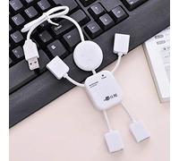 Figura 4 Porte Adattatore per splitter per hub di espansione USB 2.0 per PC portatile da 480 Mbps