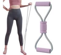 Figura 8 banda di resistenza con manico resistente al sudore-bande di esercizi non slip per la schiena | Attrezzatura per il fitness per l'allenamento della Building muscolare tonificare la pale