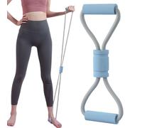 Figura 8 banda di resistenza con manico resistente al sudore-bande di esercizi non slip per la schiena | Attrezzatura per il fitness per l'allenamento della Building muscolare tonificare la pale