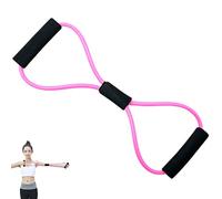 Figura 8 - Corda elastica per esercizi | Fitness Exercise Tube Band | Fascia elastica Rally Strap Corda di trazione Lattice Gomma per allenamento muscolare Corda di tensione Gym Fitness Tool