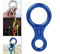 Figura 8 Discendente Rigging Plate Rock Tree Climbing Heavy Duty Discesa in