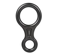 Figura 8 Discensore Rappelling Gear Assicurazione Roccia Albero Arrampicata Ad Alta Resistenza Grigio 7.4x14.4cm