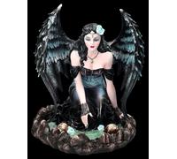 Figura Angelo - Immortal Sin - Fantasy Gotico Elfa Decorativa Decorazione 23,5cm