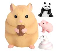 Figura Animale In Miniatura, Figurine Da Collezione Decorazioni Per Piccoli Animali, Giocattoli Educativi Realistici In Età Prescolare Artigianato, Decorazioni Per Panda Del Criceto Per Ragaz