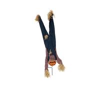 Figura Animata Uomo Zucca Halloween - Effetti Luce e Suono, 153 cm