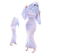 Figura anime ragazza, figura di ragazza fantasma, figura anime di Halloween | Da 21 cm in PVC da collezione giocattoli per la casa Tabletop Decorazione interna per bambini fan degli adulti, ha allo
