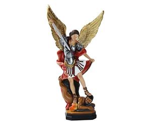 Figura 'Arcangelo | Figura Colorata 'Arcangelo, Statua 'Arcangelo, Arcangelo sconfisse TR Regalo per Coloro Che Amano la Religione e l'ispirazio