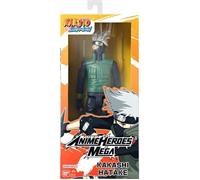 Figura articolata Anime Heroes - BANDAI - Naruto Shippuden - Kakashi Hatake Mega - 30 cm
