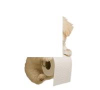 Figura artistica di cane formato stand facile pulizia resina artigianato per piccoli spazi Decors combinazione di carinità e praticità