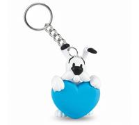 Figura - Asterix: Plastoy - Dogmatix Blue Heart (keychain / Portachiavi)