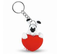 Figura - Asterix: Plastoy - Dogmatix Red Heart (keychain / Portachiavi)