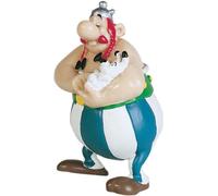 Asterix Obelix Con Idefix Figura Plastoy