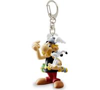 Figura - Asterix: Plastoy - Portachiavi Asterix Con Idefix