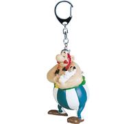Figura - Asterix: Plastoy - Portachiavi Obelix Con Idefix