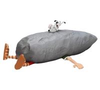 Figura - Asterix: Plastoy - Tirelire Idefix Et Le Romain Ecrase