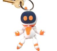 Figura astronauta stampata in 3D, figure in miniatura di astronauta,Giocattolo astronauta articolato in 3D - Decorazioni a tema spaziale, ornamenti desktop con giunti mobili, fascino del portachiavi p