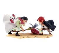 Figura Banpresto Edward Newgate Vs Shanks One Piece Log Stories 13 cm