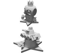 Figura Boss Smithy Super Mario RPG Stampato 3D Modello Boss Finale 2 Forme
