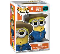 Funko Pop! Rocks: Minions X BTS - RM - BTS + Minions - Figura in Vinile da Collezione - Idea Regalo - Merchandising Ufficiale - Giocattoli per Bambini e Adulti - Movies, Music Fans