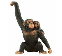 Figura - Bullyland: Safari - Scimpanze' Con Piccolo