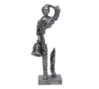 Figura creativa statue resina scultura umana per lo studio dell'ufficio