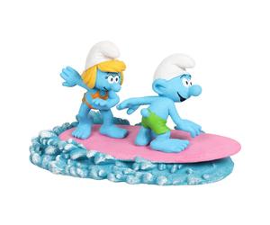 Figura da collezione Aqua Della Les Puffis, surf dei Puffi (2022)