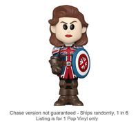 Figura da collezione Funko con licenza ufficiale What If Captain Carter Vinyl So