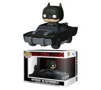 Figura da collezione Funko Pop The Batman In Batmobile vinile testa oversize