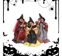 Figura da per Halloween, piccola bambola da , 3 bambole decorative da , strane espressioni facciali, per la rappresentazione di estetica horror