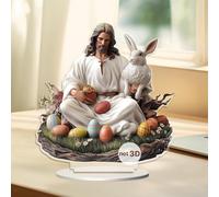 Figura da tavolo dell'ornamento natalizio della Natività di Gesù.